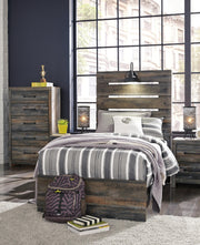 Drystan Twin Panel Bed