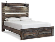 Drystan Queen Panel Bed, Dresser, Mirror, Chest and 2 Nightstands