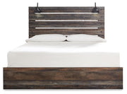 Drystan King Panel Bed, Dresser and Mirror