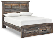Drystan Full Bookcase Storage Bed and Chest