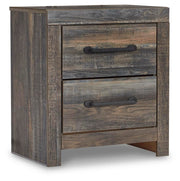 Drystan King Panel Bed with Storage, Dresser, Mirror, Chest and 2 Nightstands