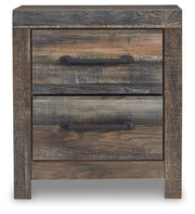 Drystan Queen Bookcase Bed, Dresser, Mirror and Nightstand