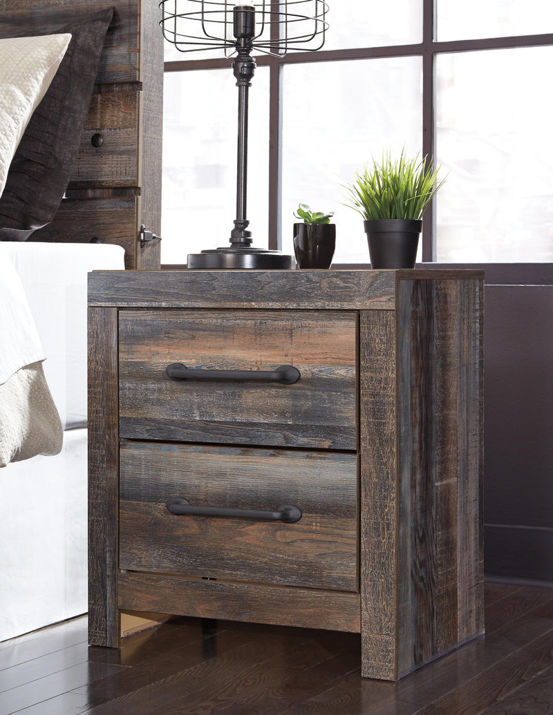 Drystan Full Bookcase Storage Bed and Nightstand