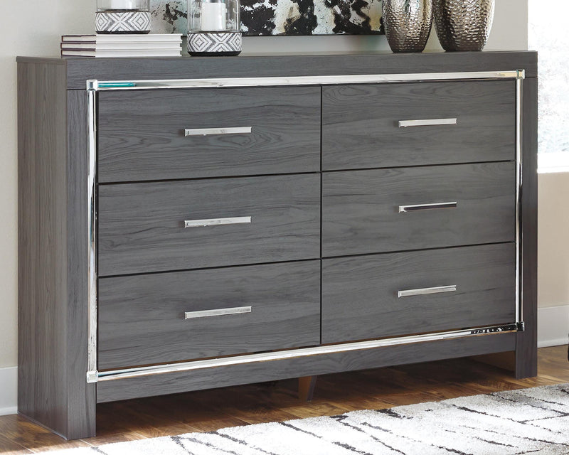 Lodanna Full Panel Bed, Dresser and Chest