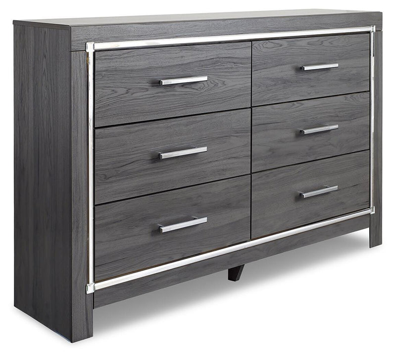 Lodanna Full Panel Storage Bed and Dresser