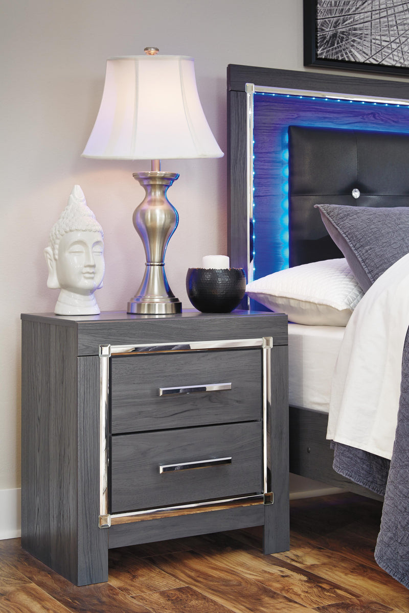 Lodanna King Storage Bed, Chest and 2 Nightstands