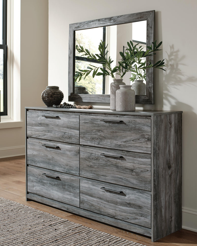 Baystorm Full Panel Bed, Dresser, Mirror and Chest