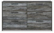 Baystorm Queen Panel Bed with Storage, Dresser and 2 Nightstands