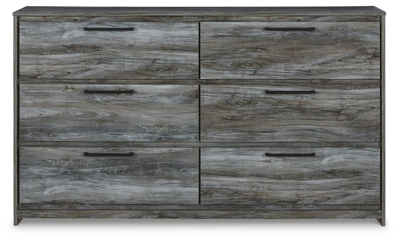 Baystorm Queen Panel Bed with Storage, Dresser and 2 Nightstands