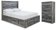 Baystorm Full Storage Bed and Chest