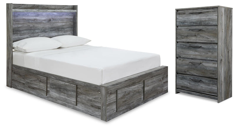 Baystorm Full Storage Bed and Chest