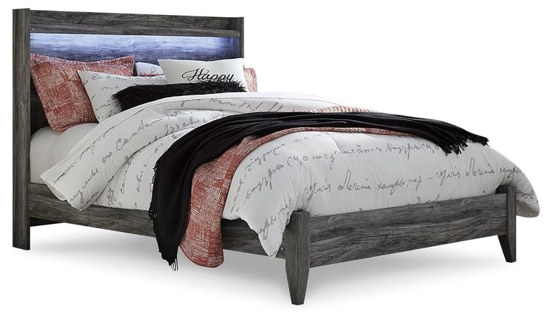 Baystorm Queen Panel Bed, Dresser, Mirror, Chest and Nightstand