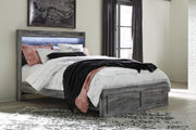 Baystorm Queen Panel Storage Bed and Nightstand