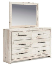 Lawroy Queen Storage Bed, Dresser, Mirror, Nightstand
