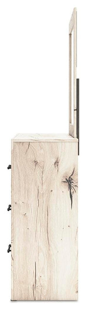 Lawroy Queen Storage Bed, Dresser, Mirror, Nightstand