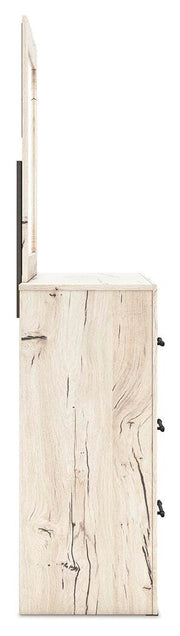 Lawroy King Panel Storage Bed, Dresser, Mirror, Chest and 2 Nightstands