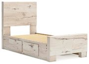 Lawroy Twin Panel Bed with Storage