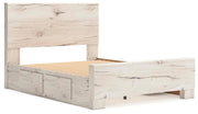 Lawroy Full Panel Bed with Storage