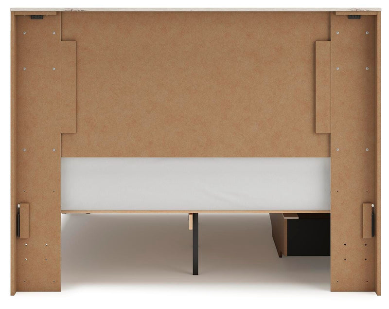 Lawroy Queen Panel Bed with Storage
