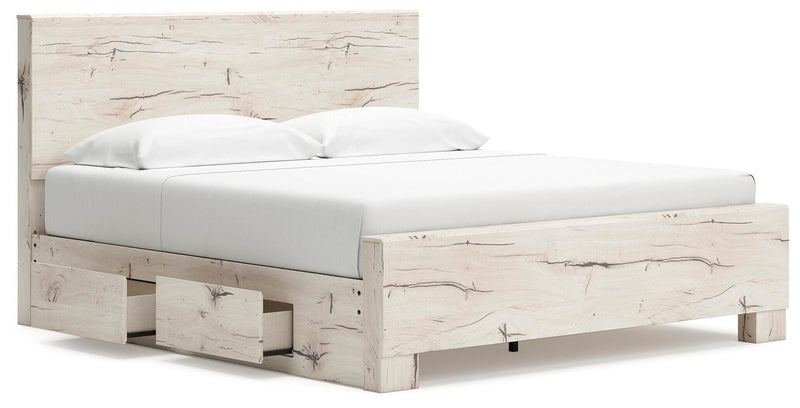 Lawroy King Panel Bed with Storage