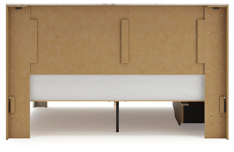 Lawroy King Panel Bed with Storage