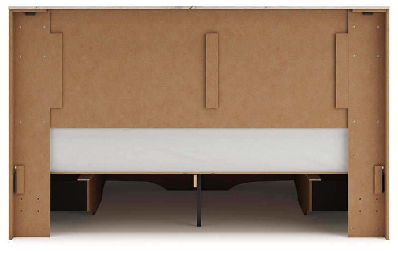 Lawroy King Panel Storage Bed
