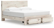 Lawroy King Panel Storage Bed