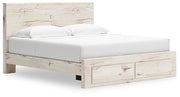 Lawroy King Panel Storage Bed