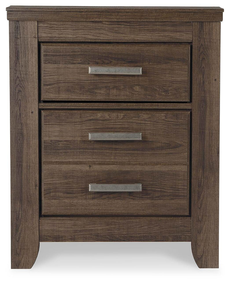 Juararo King Panel Bed and 2 Nightstands