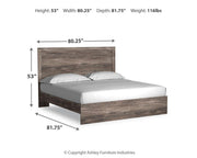 Ralinksi King Panel Bed, Dresser and Mirror