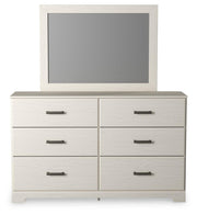 Stelsie King Panel Bed, Dresser, Mirror, Chest and 2 Nightstands
