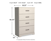 Stelsie King Panel Bed, Dresser, Mirror, Chest and 2 Nightstands