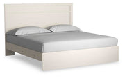 Stelsie King Panel Bed with Dresser, Mirror and Nightstand