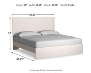 Stelsie King Panel Bed, Dresser and Mirror