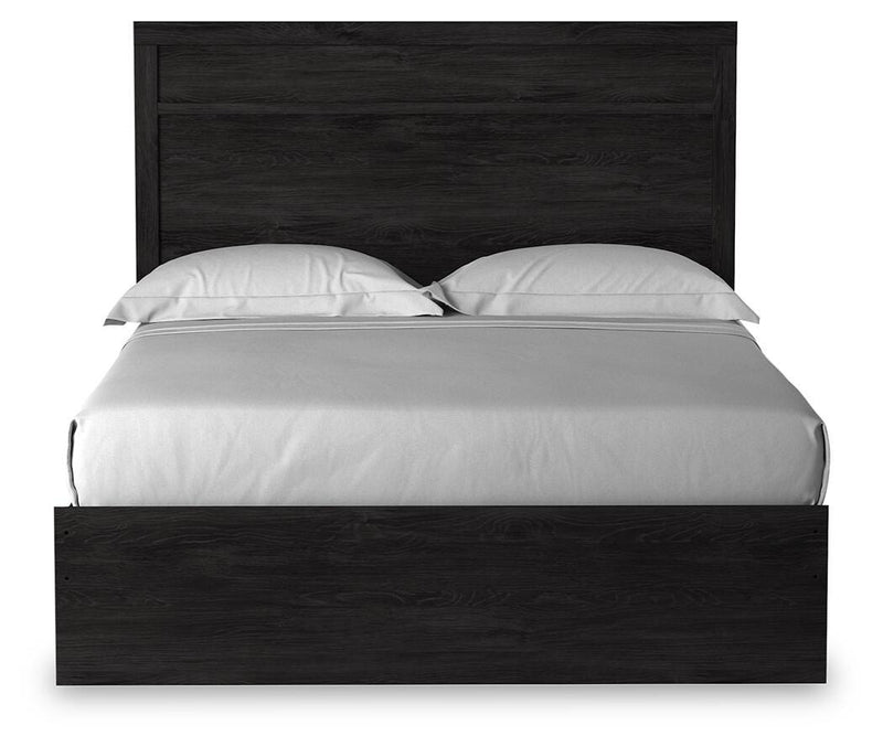 Belachime Queen Panel Bed, Dresser, Mirror, Chest and Nightstand