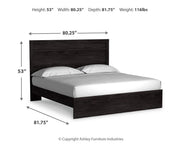 Belachime King Panel Bed, Dresser and Mirror