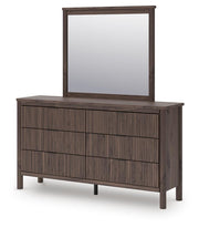 Pamytta Queen Panel Bed, Dresser, Mirror and Nightstand