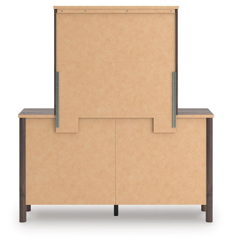 Pamytta Queen Panel Bed, Dresser, Mirror and Nightstand