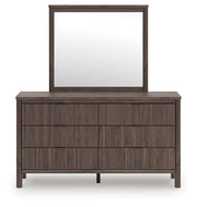 Pamytta Queen Panel Bed, Dresser, Mirror and Nightstand