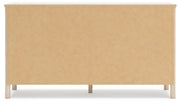 Cadmori Queen Upholstered Panel Bed, Dresser and Nightstand