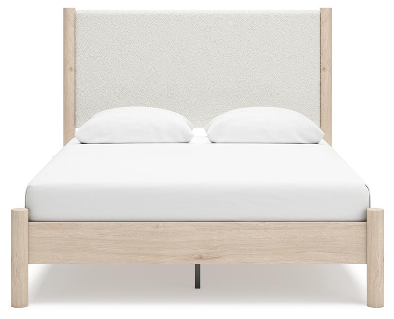 Cadmori Queen Upholstered Panel Bed