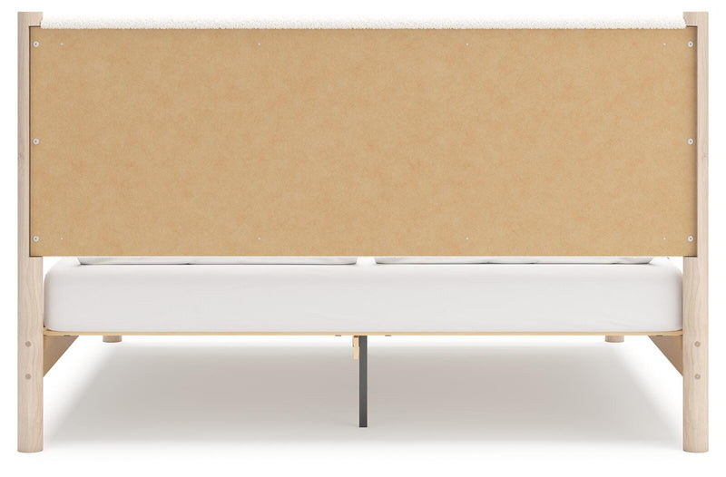 Cadmori King Upholstered Panel Bed