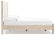 Cadmori Full Upholstered Panel Bed