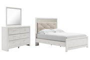 Altyra Full Panel Bed, Dresser and Mirror