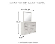 Altyra Queen Storage Bed, Dresser Mirror, Chest and 2 Nightstands