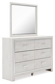 Altyra Twin Panel Bed, Dresser and Mirror