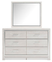 Altyra Twin Panel Bed, Dresser and Mirror