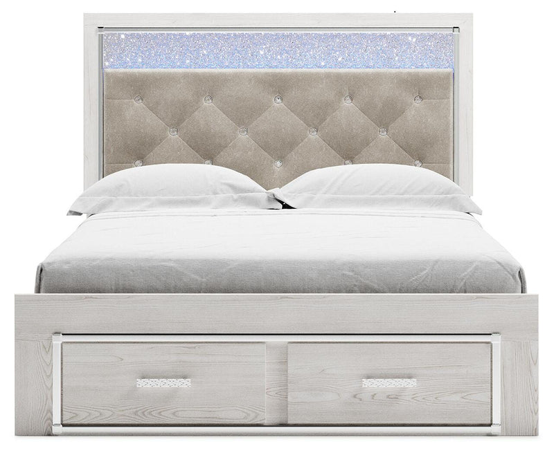 Altyra Queen Storage Bed, Chest and Nightstand