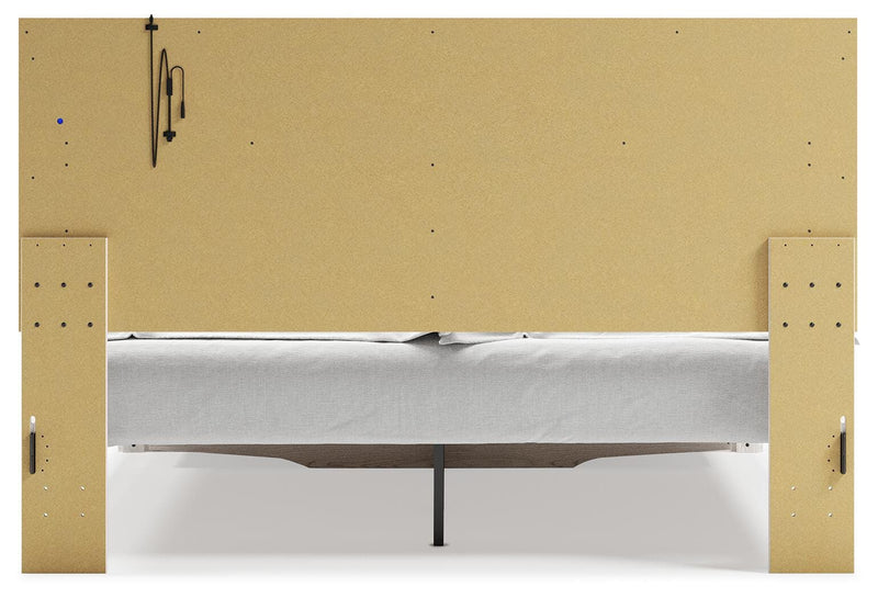 Altyra King Storage Panel Bed and Nightstand