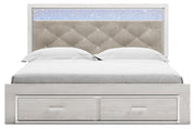 Altyra King Storage Panel Bed and Nightstand
